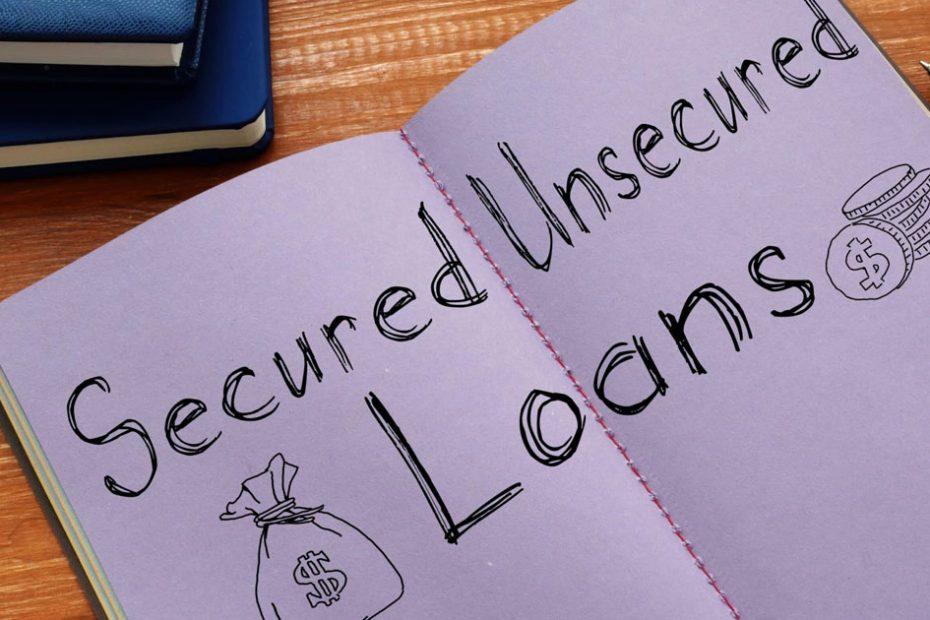 Is A Small Business Loan Secured Or Unsecured