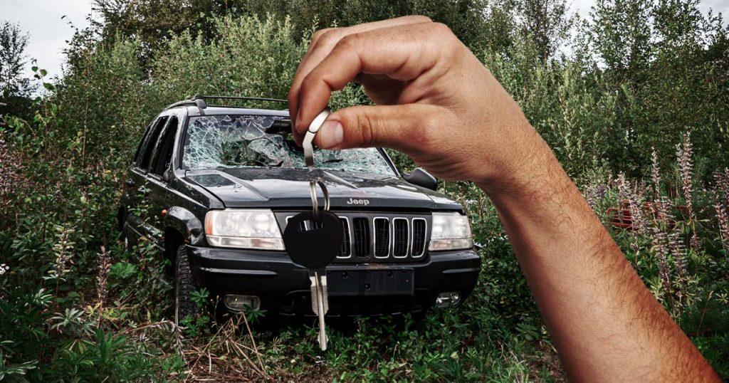 how to take ownership of an abandoned car