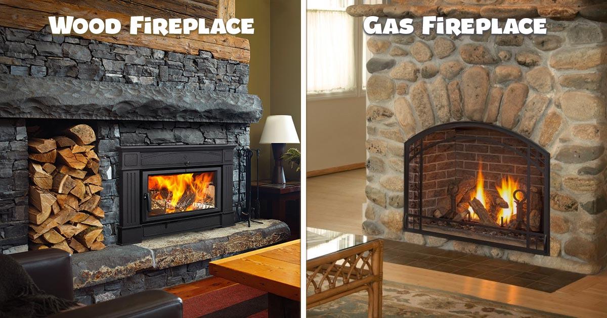 Gas vs Wood Fireplace Which is Better For Your Home?