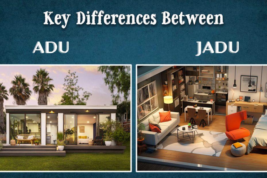 difference between adu and jadu
