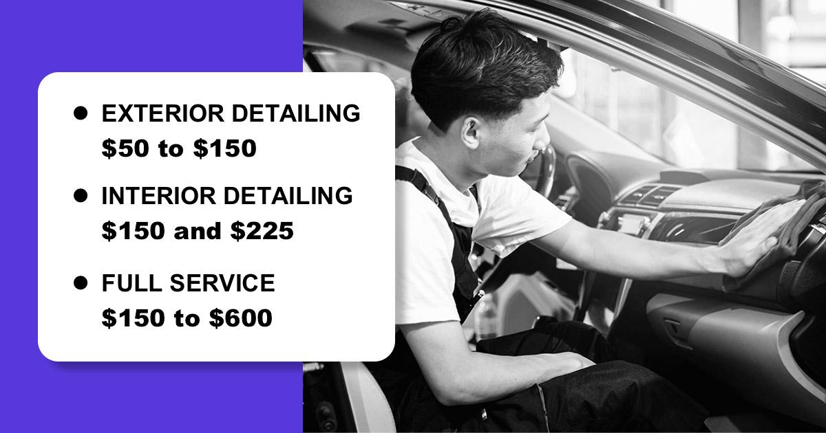 Car Detailing Prices Understanding the Cost