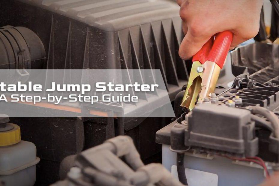 how to use portable jump starter