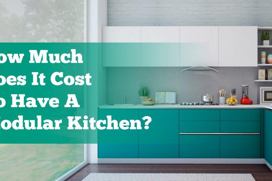 modular kitchen cost