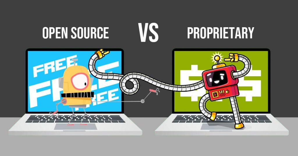 open source vs proprietary