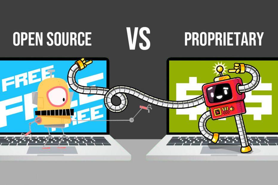 open source vs proprietary