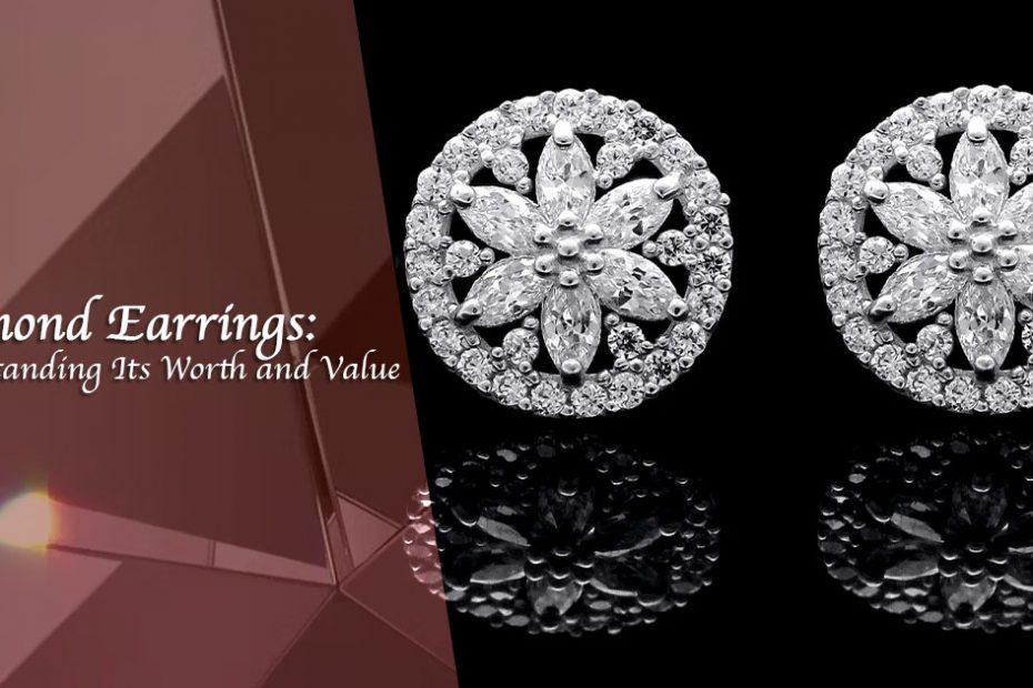 how much are diamond earrings worth