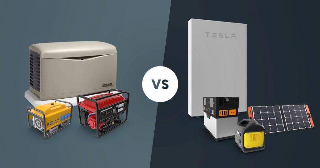 generator vs battery
