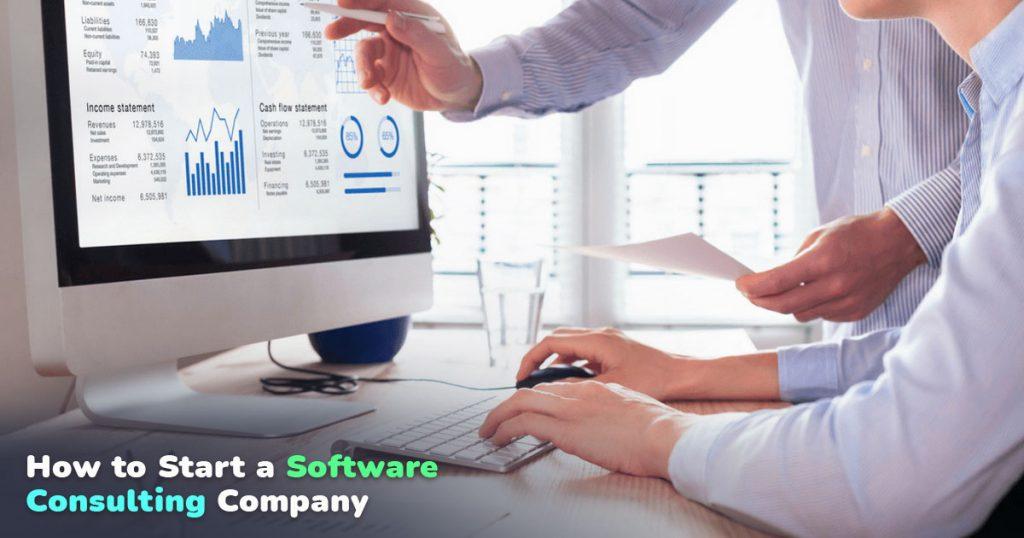 how to start a software consulting company