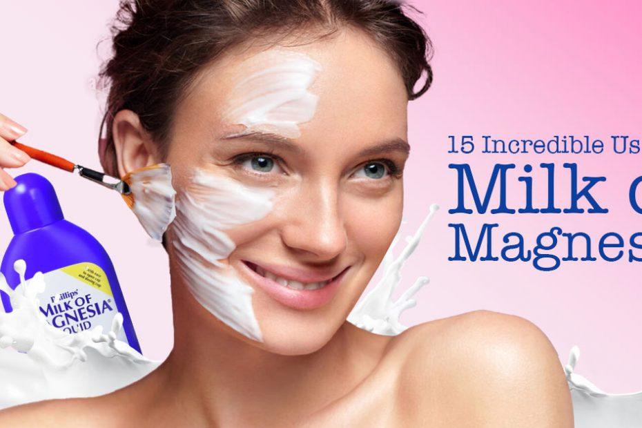 milk of magnesia uses for skin