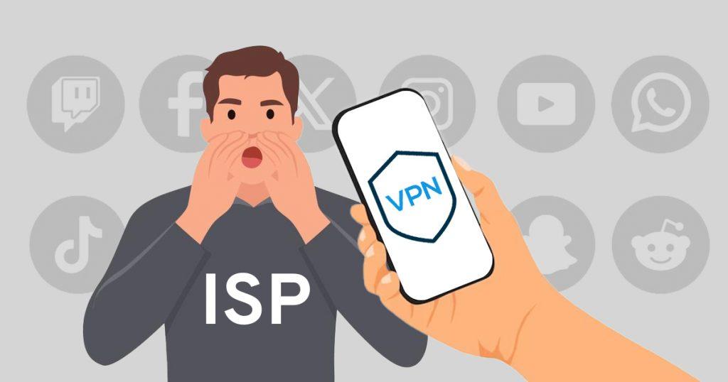 can your isp see vpn