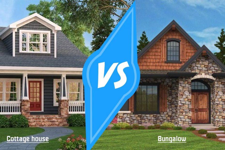 bungalow vs cottage