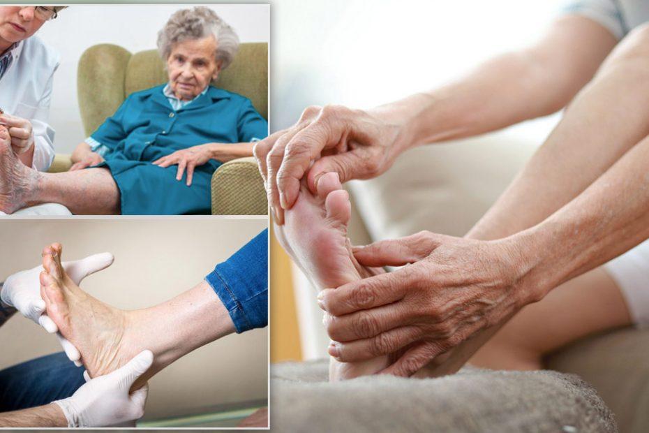 how to care for aging feet