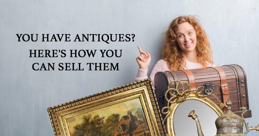 how to sell antiques