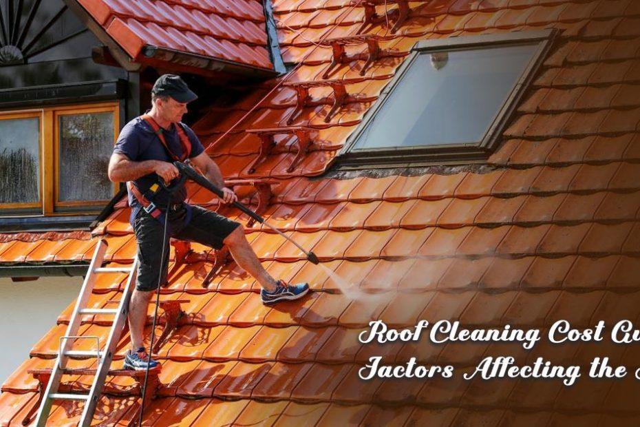 roof cleaning prices