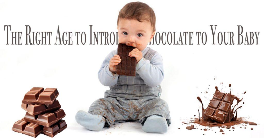 when can babies have chocolate