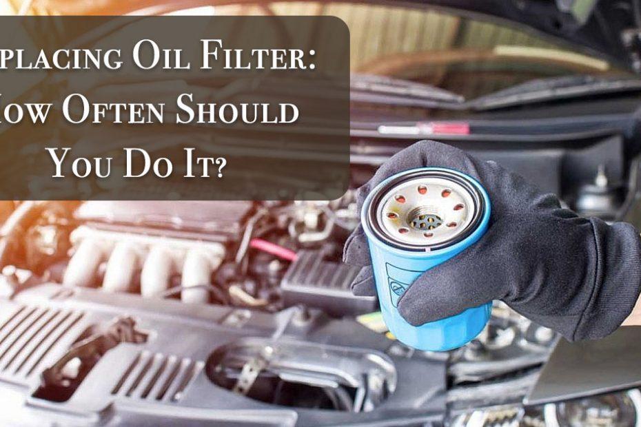 how often should you change the oil and oil filter in your vehicle?