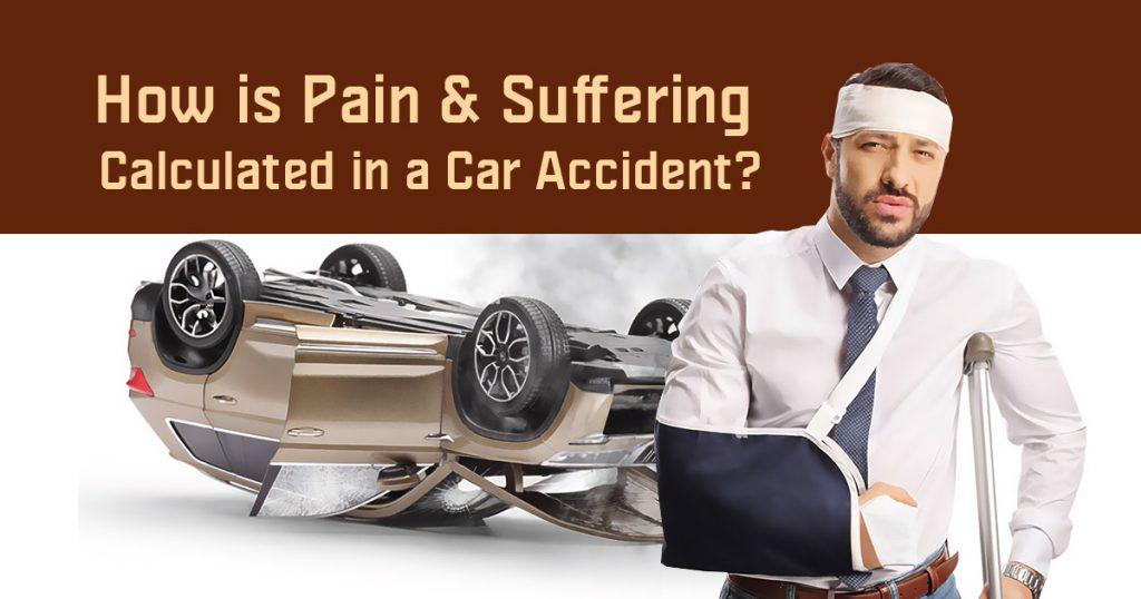 pain & suffering calculated car accident