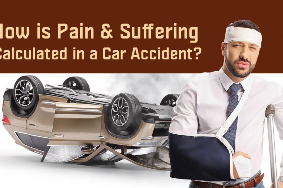 pain & suffering calculated car accident