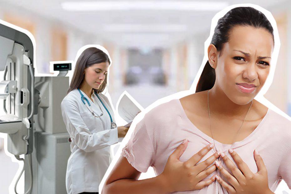 breast pain after mammogram