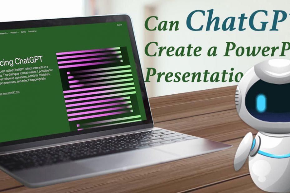 can chatgpt create a powerpoint presentation