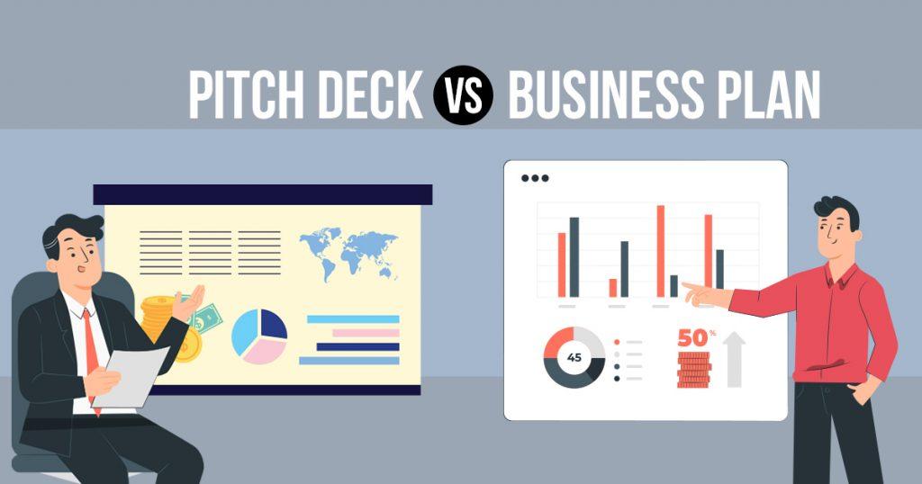 pitch deck vs business plan