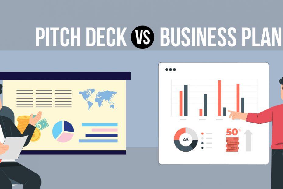 pitch deck vs business plan