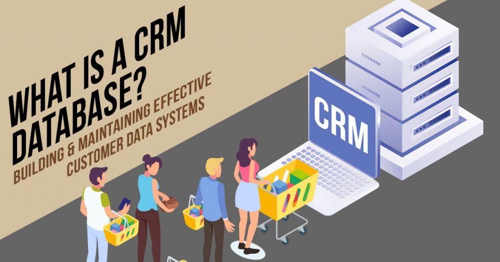 crm database customer data systems