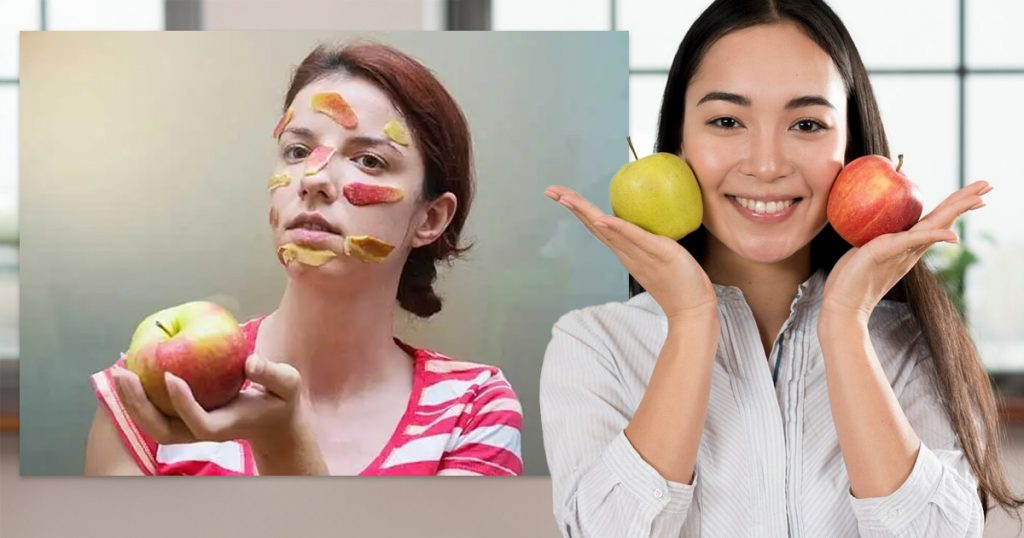 are apples good for your skin