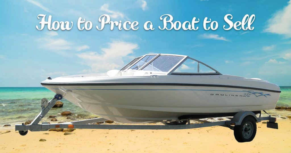 how to price a boat to sell