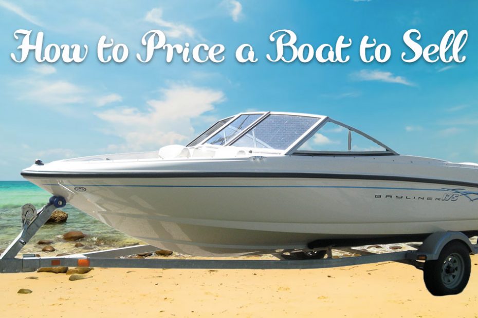 how to price a boat to sell