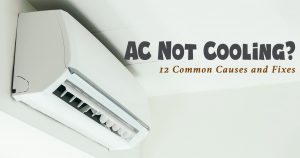 Air conditioner not cooling