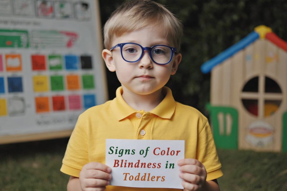color blindness in toddlers