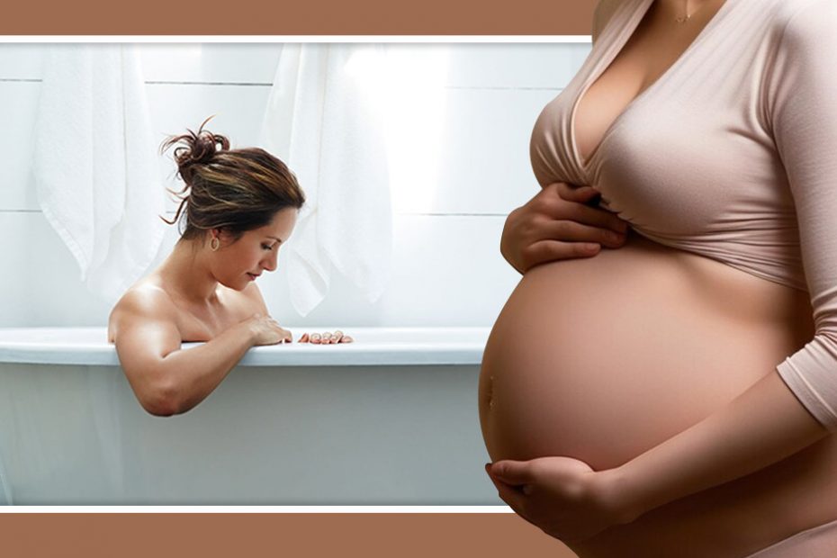 pregnant-in-a-hot-tub