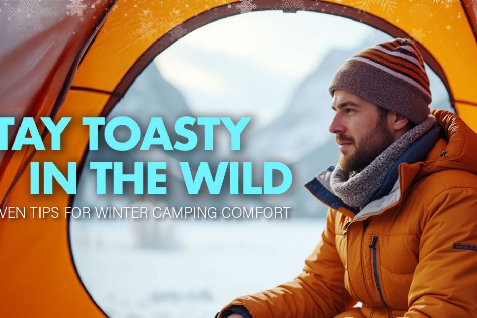 toasty wild winter camping