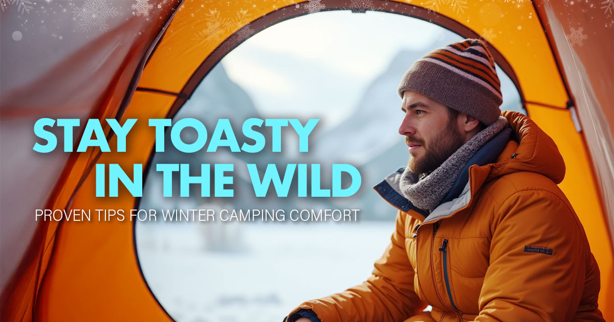 How to Stay Warm Camping in Winter - Easy, Practical Tips