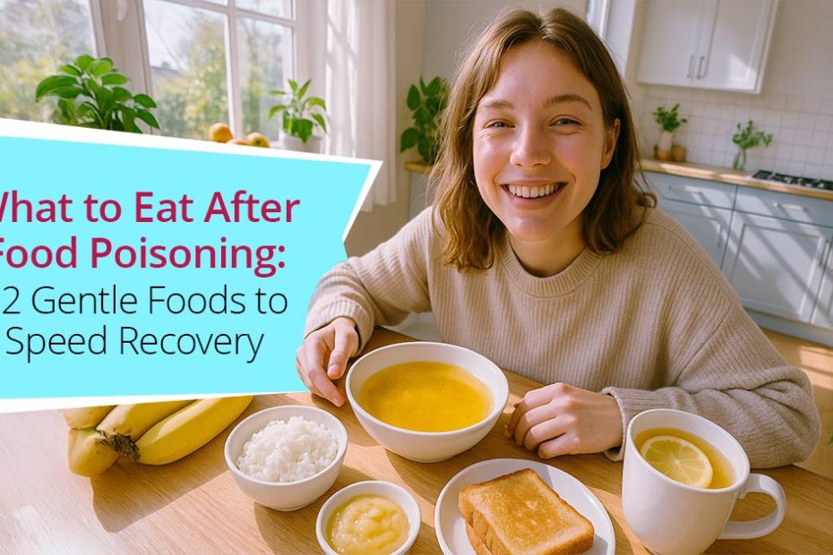Best foods to eat after food poisoning