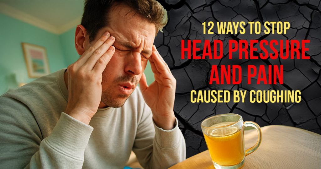 How to relieve head pressure from coughing