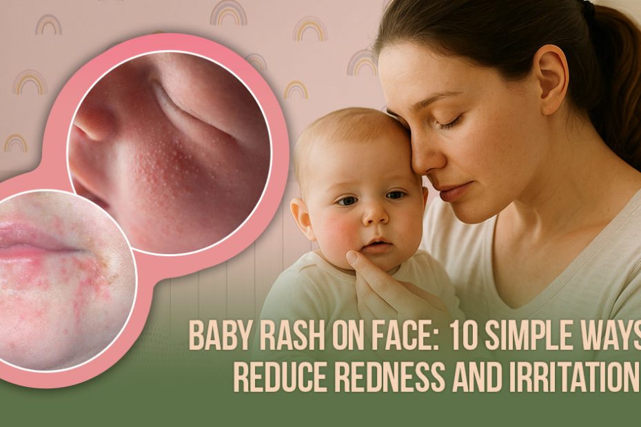 Baby rash on face