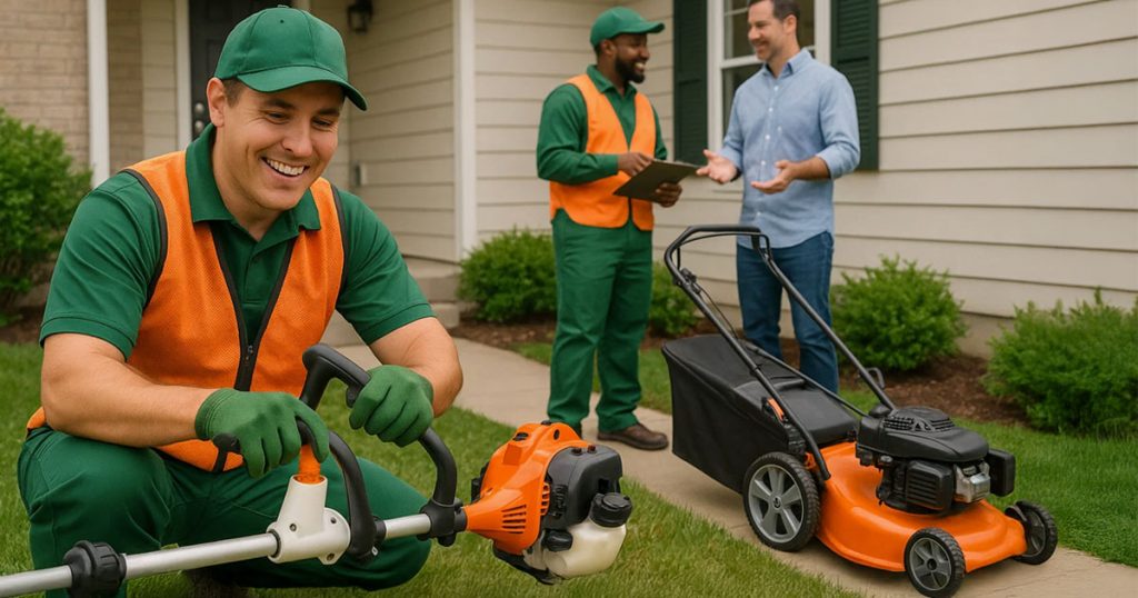 How to start a lawn care business