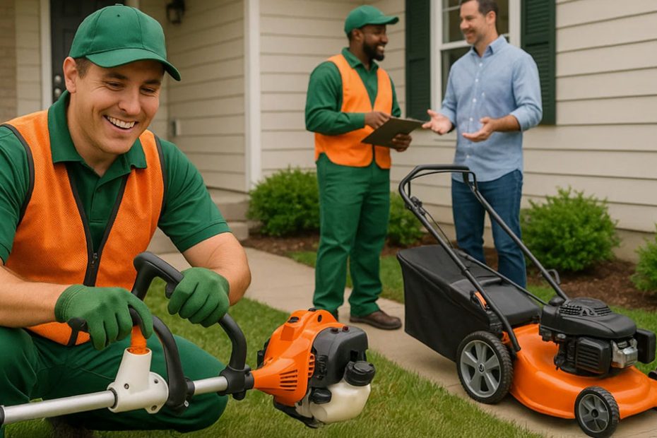How to start a lawn care business