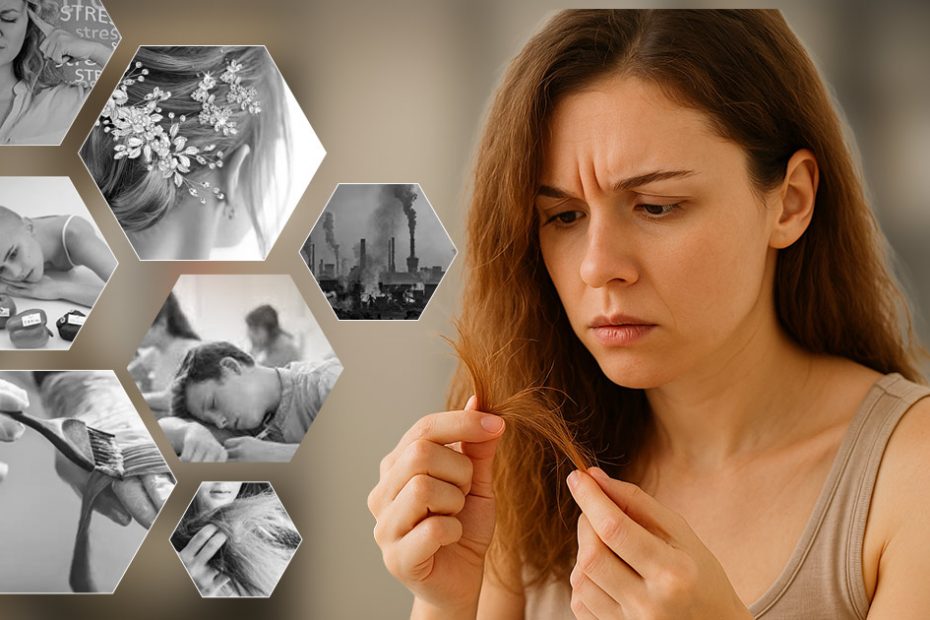 What causes hair breakage