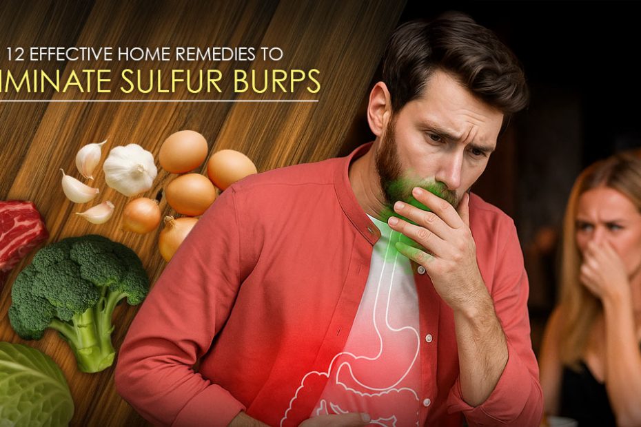 How to get rid of sulfur burps instantly