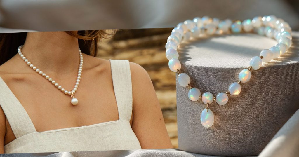 What does pearl necklace mean