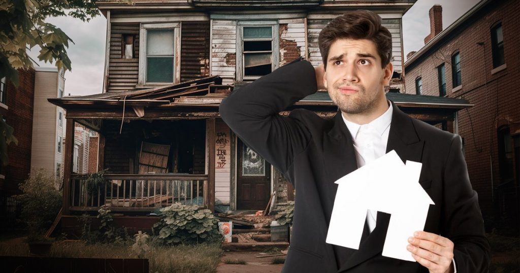 What happens to abandoned houses