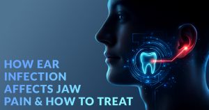 Can an ear infection cause jaw pain